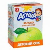 Агуша Яблоко 0.2л