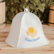 Шапка для бани Kazakhstan