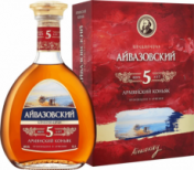 Айвазовский 5 лет подар.упаковка 0.5 Коньяк