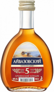 Айвазовский 5 лет 0.5 Коньяк