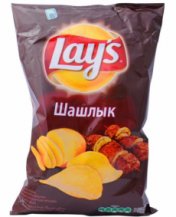 Чипсы Lay s 140 гр Шашлык