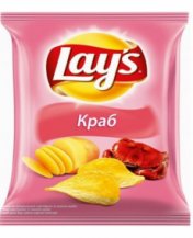 Чипсы Lay s 140 гр Краб