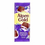 Alpen Gold Чернично-йогуртовая начинка шоколад 80 гр