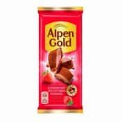 Alpen Gold Клубника шоколад 80 гр