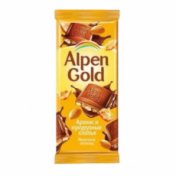 Alpen Gold молочн шоколад Арахис и Кукур.хлопья 80 гр
