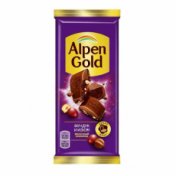 Alpen Gold молочн шоколад Фундук и Изюм 80 гр