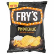 Fry s Хитрые лисички в нежной сметане 130 гр Чипсы